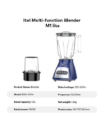 Itel Multi-function Blender 1.5L M1 Lite 350W Motor Easy Mixing - Image 4
