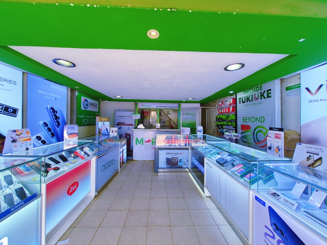 Mainshop next to Safaricom Shop
